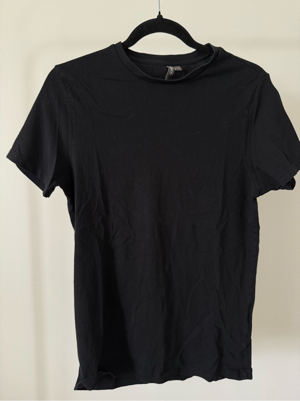 ASOS Black Short Sleeve Crewneck Tee